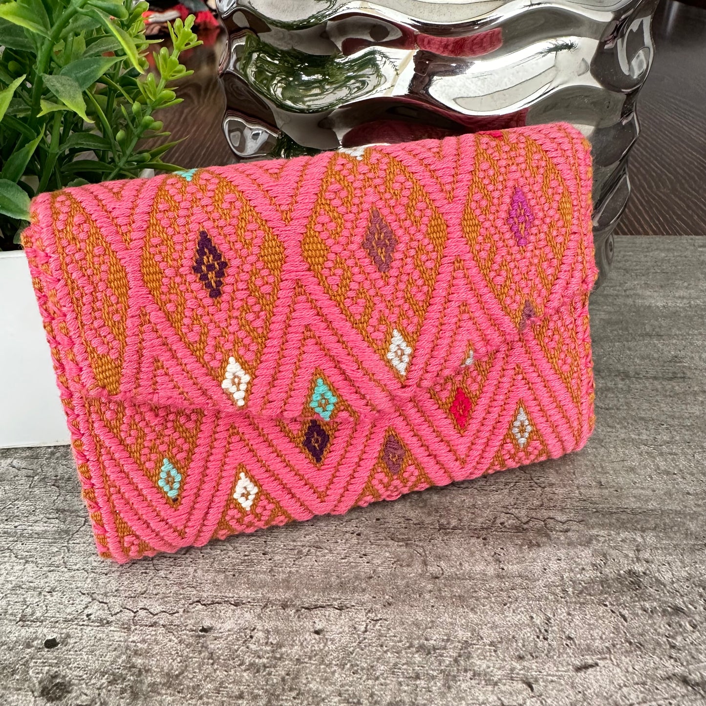 Cartera artesanal