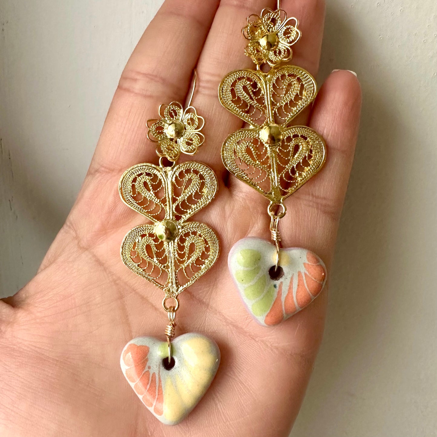 Aretes Romántica