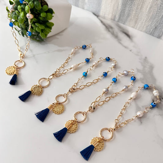 Pulsera ojito sin Talavera