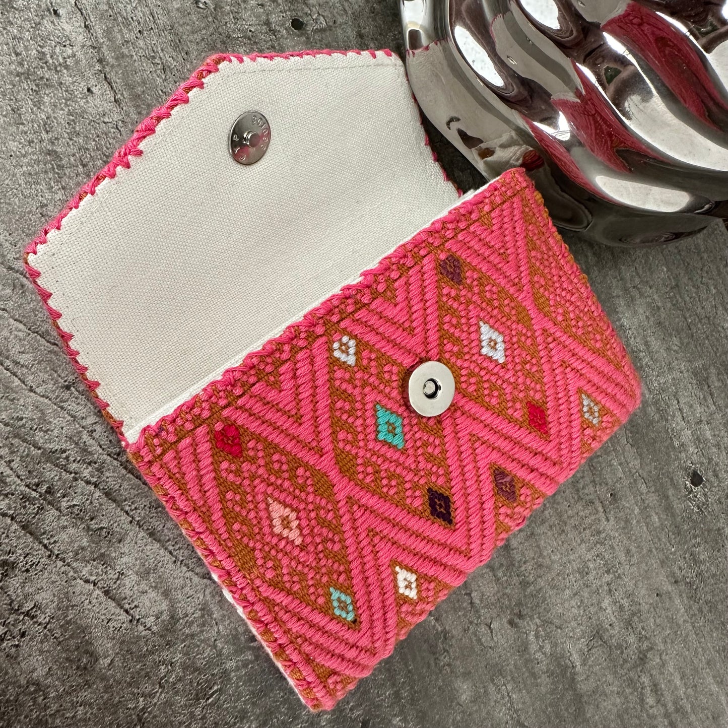 Cartera artesanal