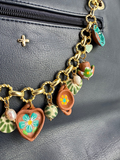 Charm horizontal para bolso Aidee