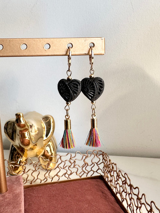 Aretes Barro enamorado