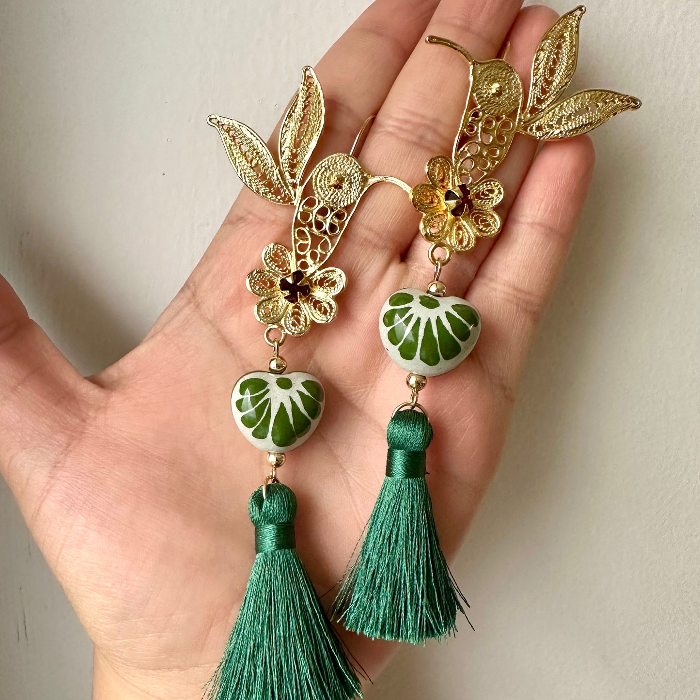 Aretes Colibrí