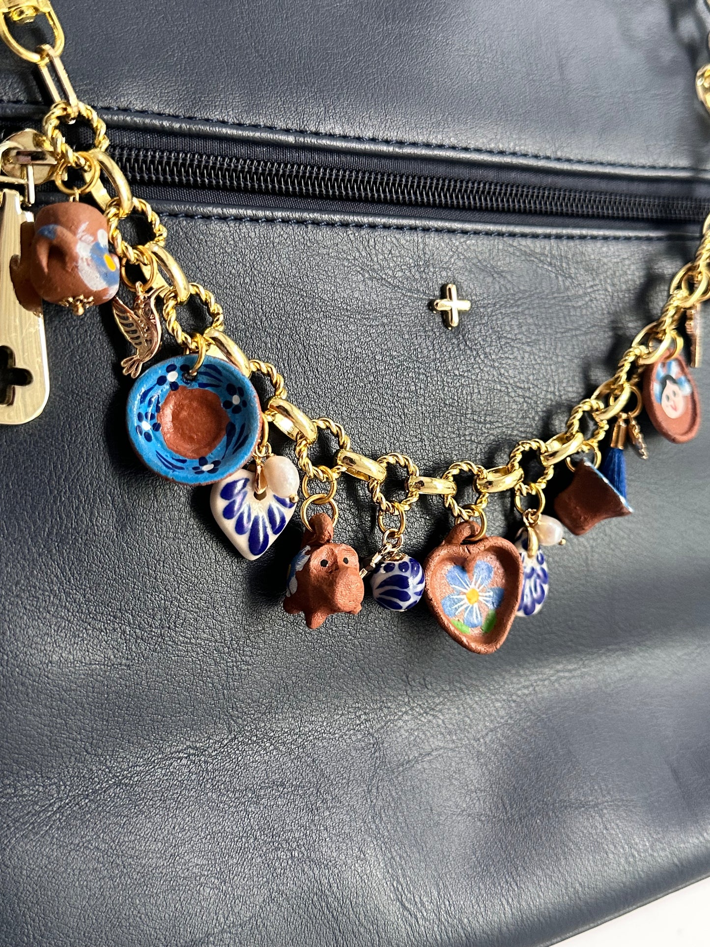 Charm horizontal para bolso Aidee