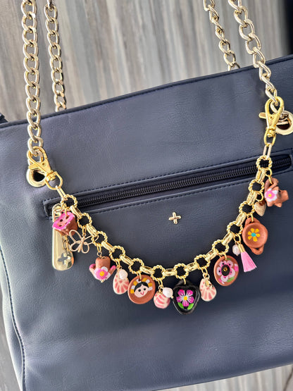 Charm horizontal para bolso Aidee