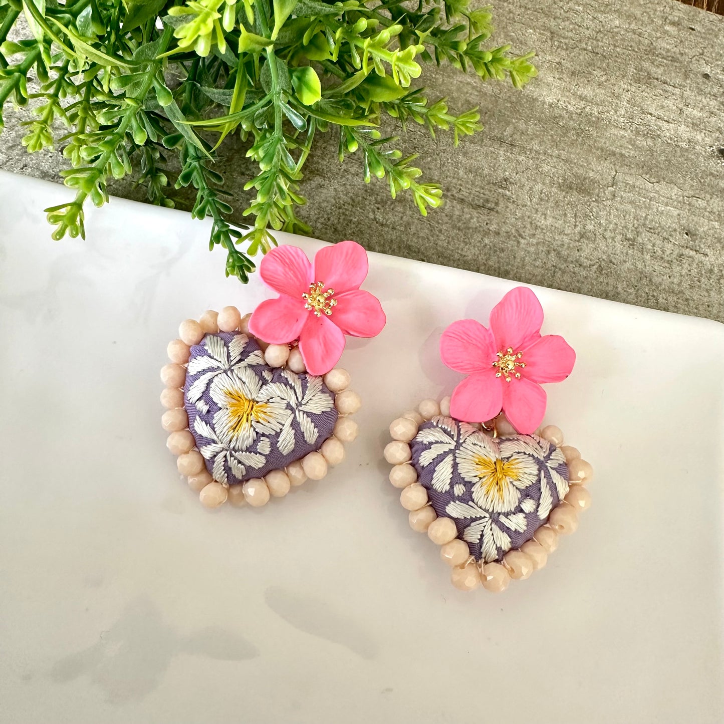 Aretes Amparo Rosa