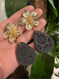 Aretes Narcisa Gota